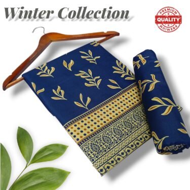 Markhor Luxury Winter Collection | Unstitched Printed 2-Piece Suit