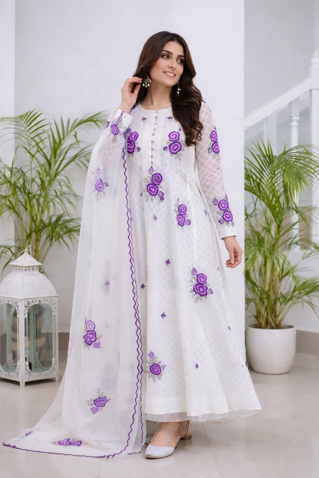 DHANAK Heavy Embroidered 3pc Winter Collection