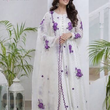 DHANAK Heavy Embroidered 3pc Winter Collection
