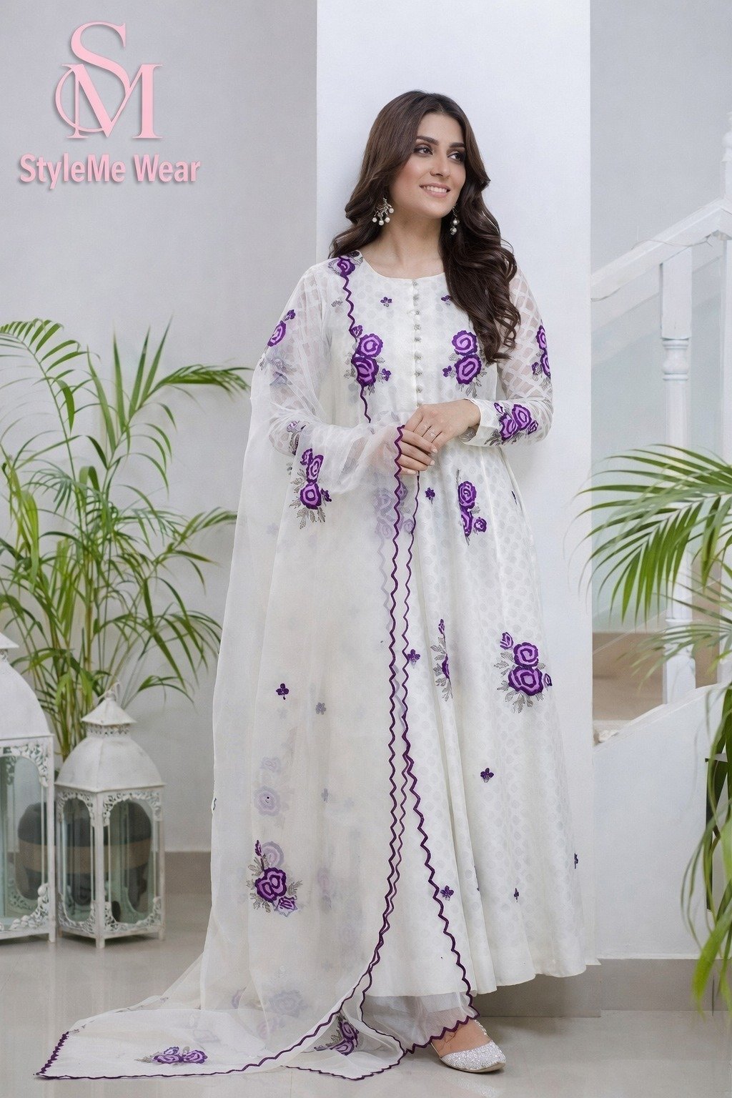 DHANAK Heavy Embroidered 3pc Winter Collection