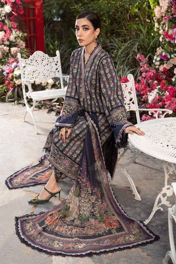 Lawn Collection 3-Piece Suit with Heavy Embroidered Sequin Work