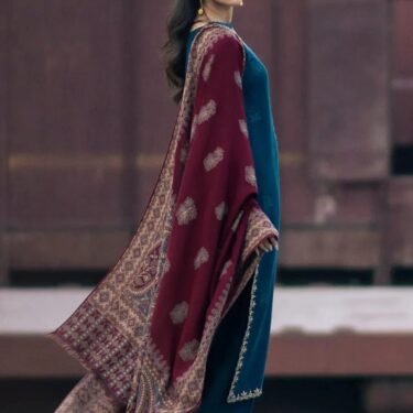 Mix Brands Lawn 3-Piece Embroidered Suit