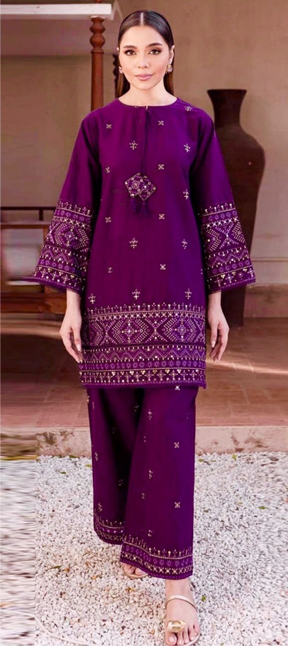 Summer Luxury Collection 2026 – Lawn 2-Piece Embroidered Suit (Mix Brands)
