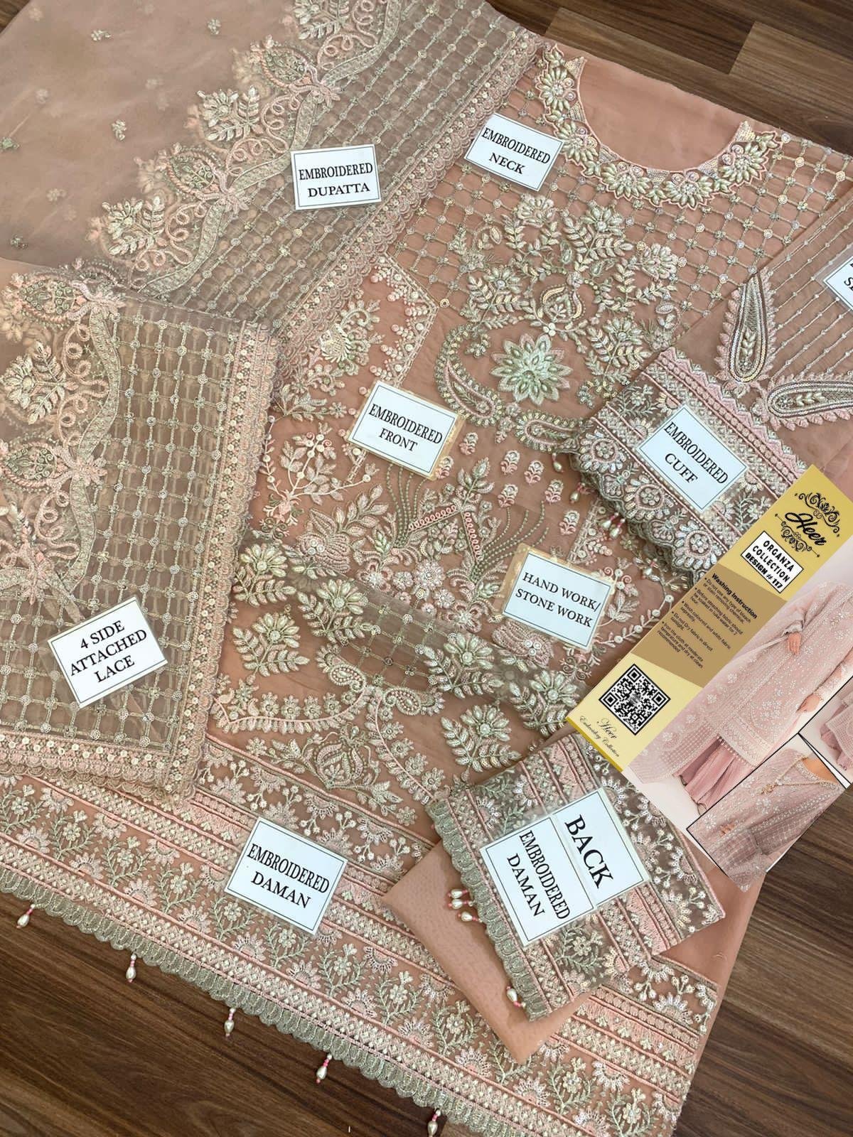 Style Me Wear Lawn Collection 2026 – Printed Lawn Suit with Heavy Embroidered Chiffon Dupatta