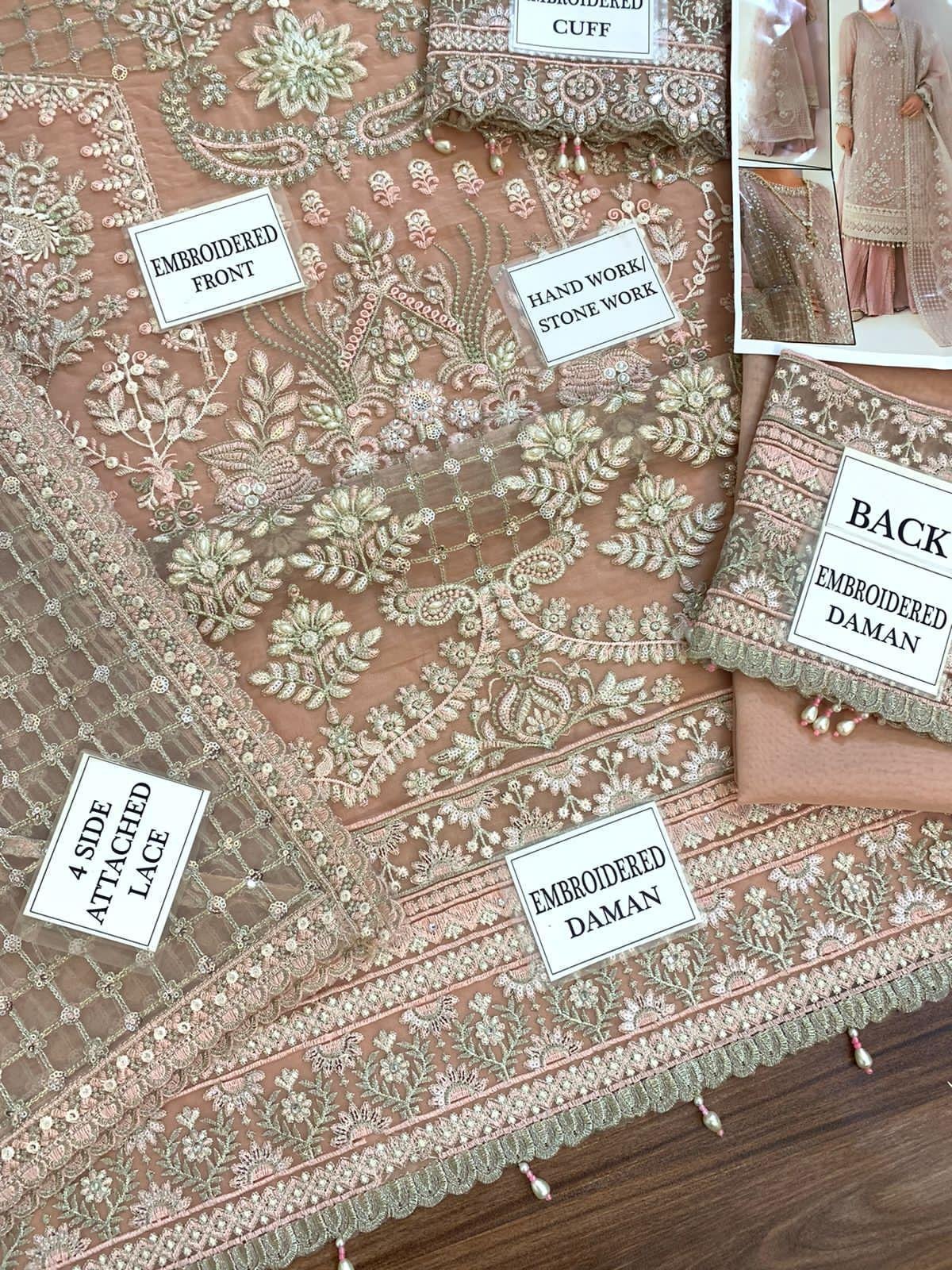 Style Me Wear Lawn Collection 2026 – Printed Lawn Suit with Heavy Embroidered Chiffon Dupatta