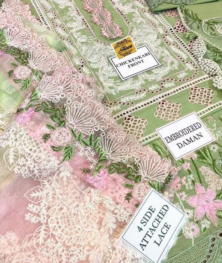 ✨ Chikankari Embroidered Lawn Suit – Premium Collection ✨