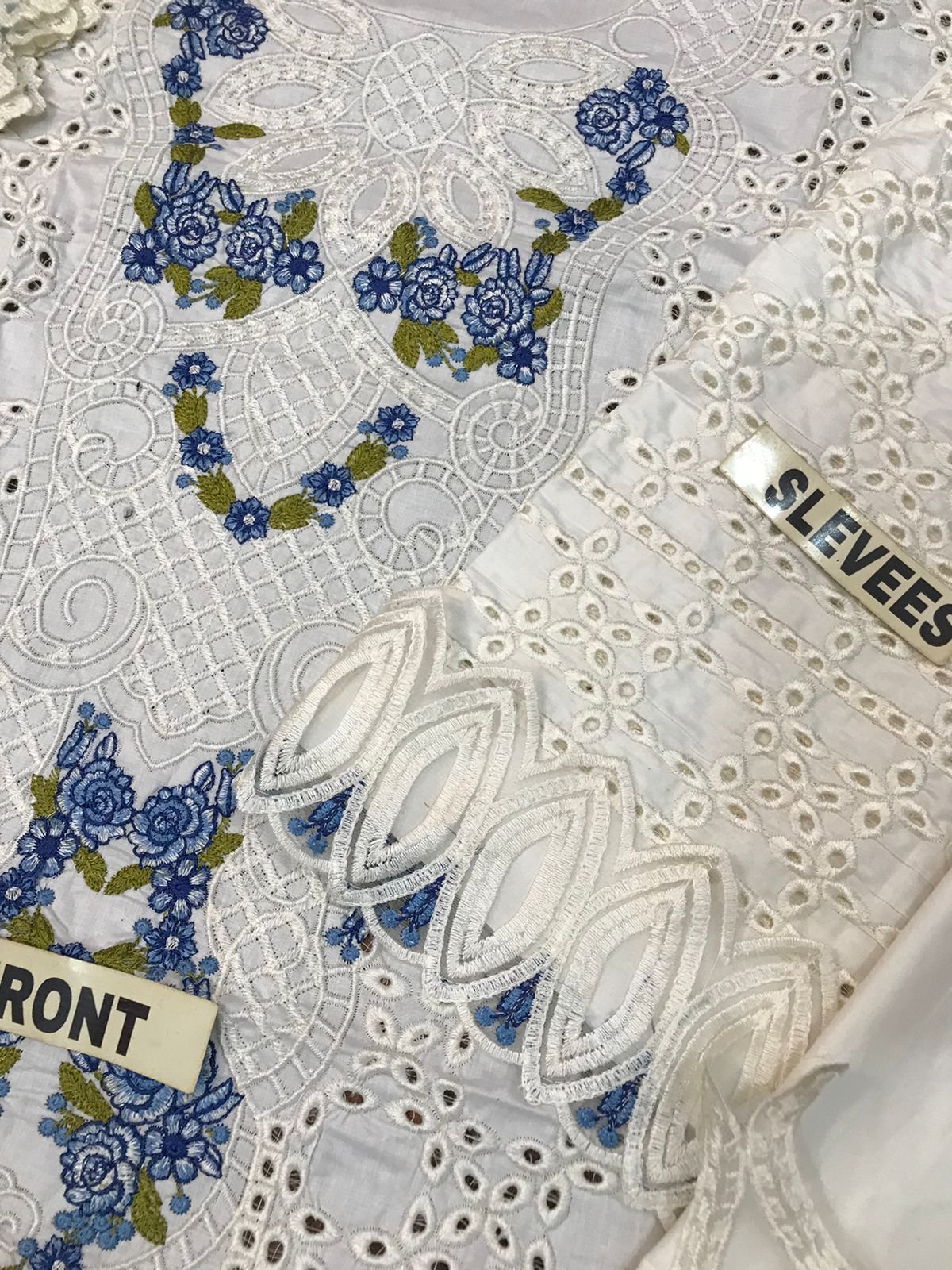 Premium Chikankari Cotton Lawn Suit with Digital Silk Dupatta