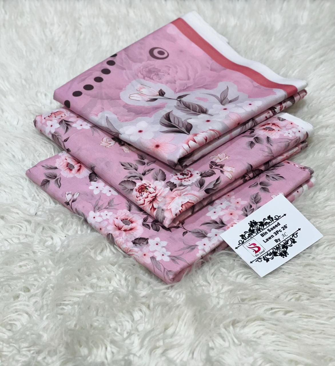 Mix Brand Digital Printed Lawn 3PC Suit – 90/70 Premium Summer Collection | Soft & Fine Quality