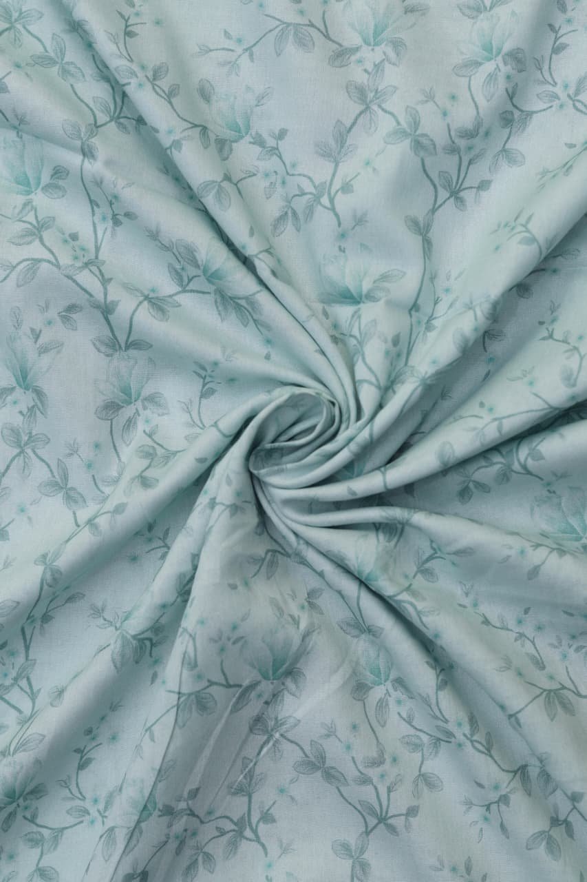 Summer Collection 2026 Premium Embroidered Lawn 3PC Suit with Ready-To-Wear Digital Chiffon Dupatta