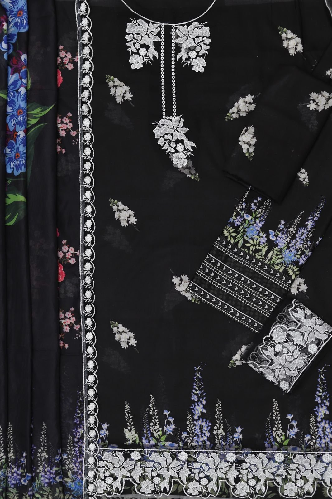 Summer Collection 2026 Lawn 3PC Suit – Embroidered Front with Swiss Voil Dupatta