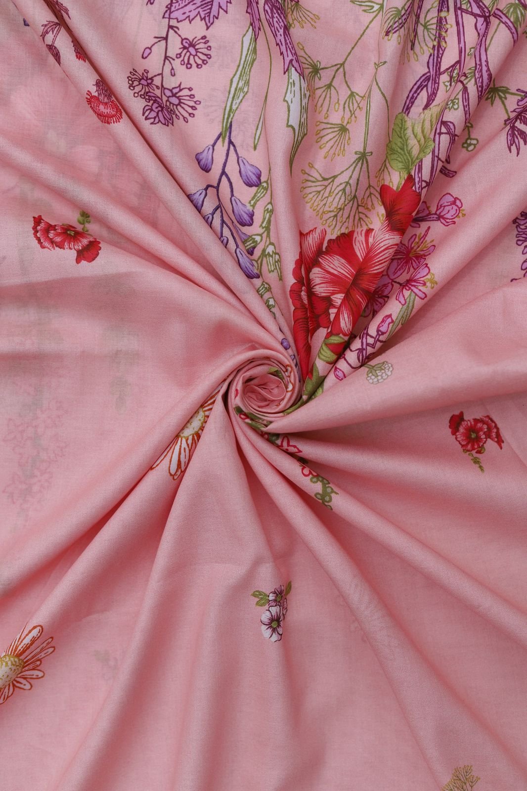 Premium Lawn 3PC Suit – Embroidered Front with Swiss Voil 4-Side Emb Dupatta