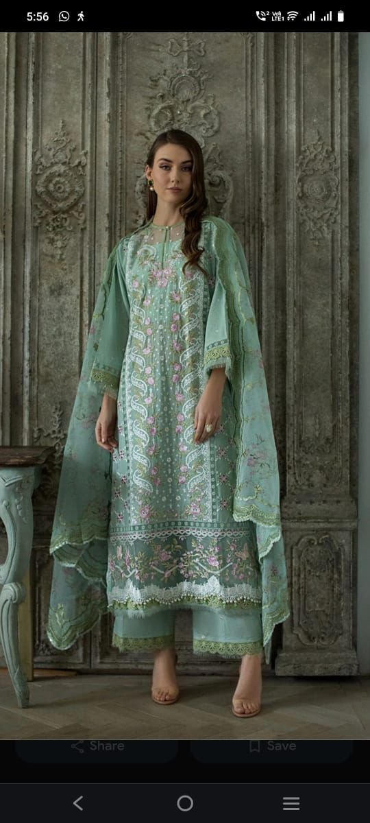 Mix Brands Lawn 3PC Chikankari Embroidered Suit – Tarkashi Diamond Dupatta