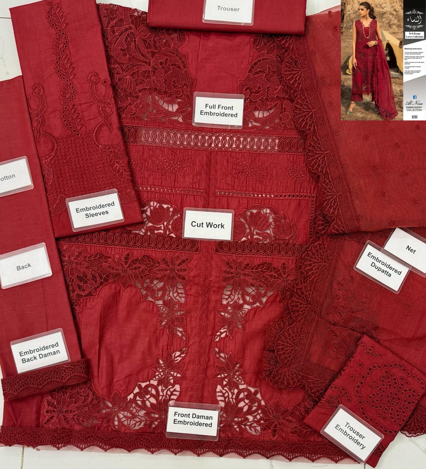 Unforgettable Red Statement Suit